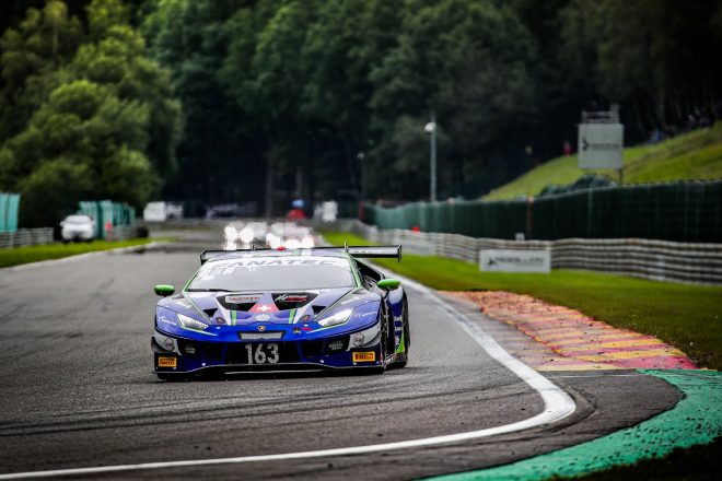 エミル・フレイ・レーシングの163号車ランボルギーニ・ウラカンGT3 Evo