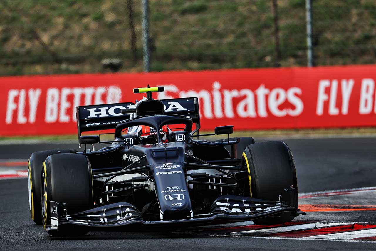 2021年F1第11戦ハンガリーGP　ピエール・ガスリー（アルファタウリ・ホンダ）
