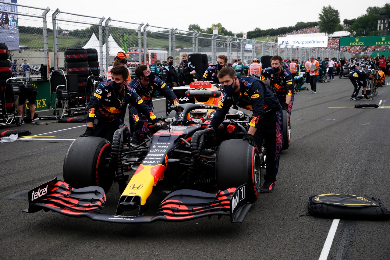 2021年F1第11戦ハンガリーGP　マックス・フェルスタッペン（レッドブル・ホンダ）