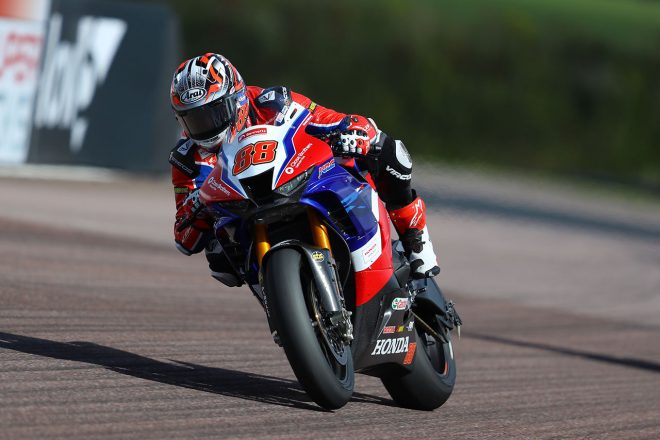 水野涼（Honda Racing）／2021BSB第4戦スラックストン