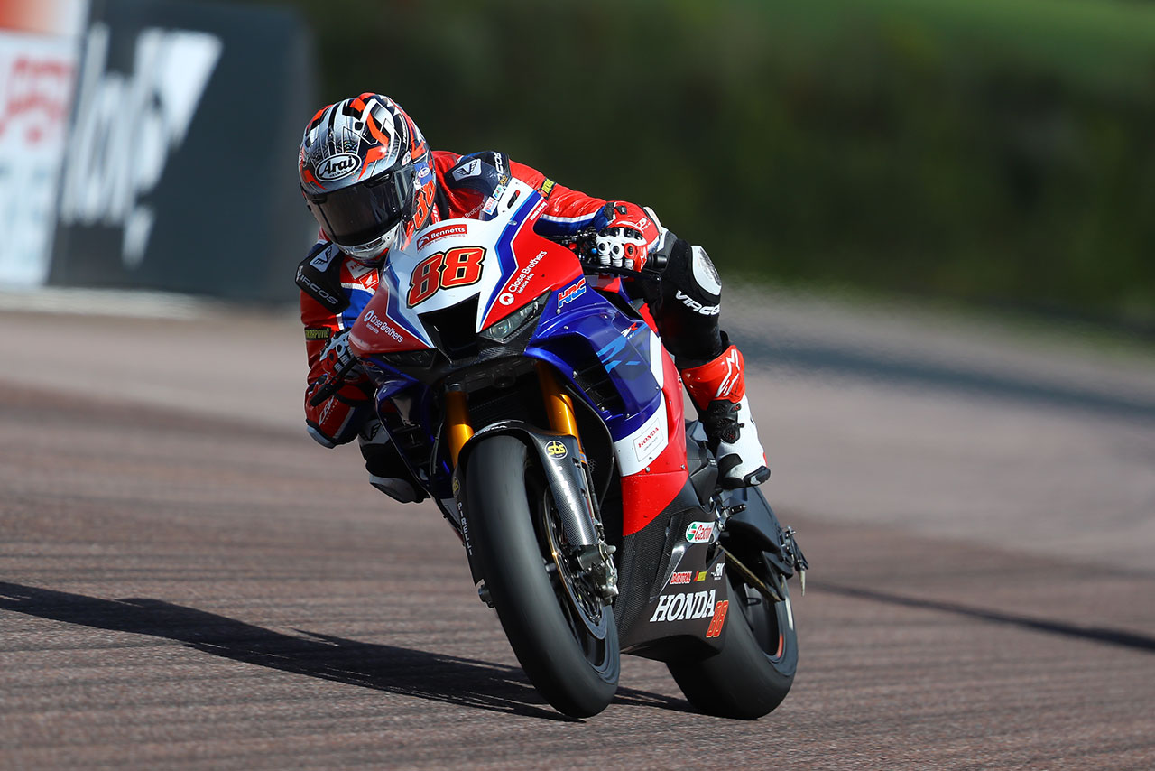 水野涼（Honda Racing）／2021BSB第4戦スラックストン