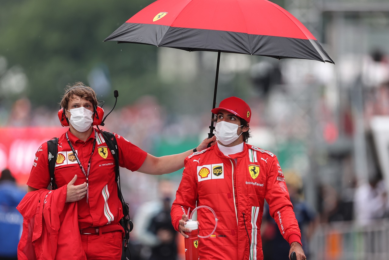 2021年F1第11戦ハンガリーGP　カルロス・サインツJr.（フェラーリ）