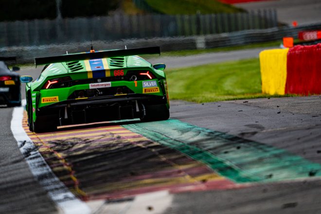 スパ24時間に参戦したVSレーシングの666号車ランボルギーニ・ウラカンGT3 Evo