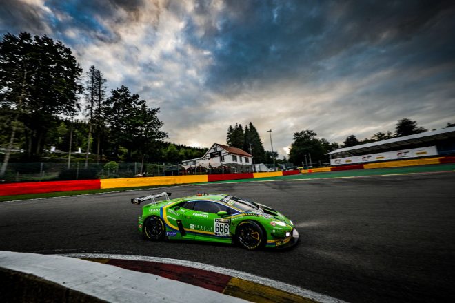 VSレーシングの666号車ランボルギーニ・ウラカンGT3 Evo