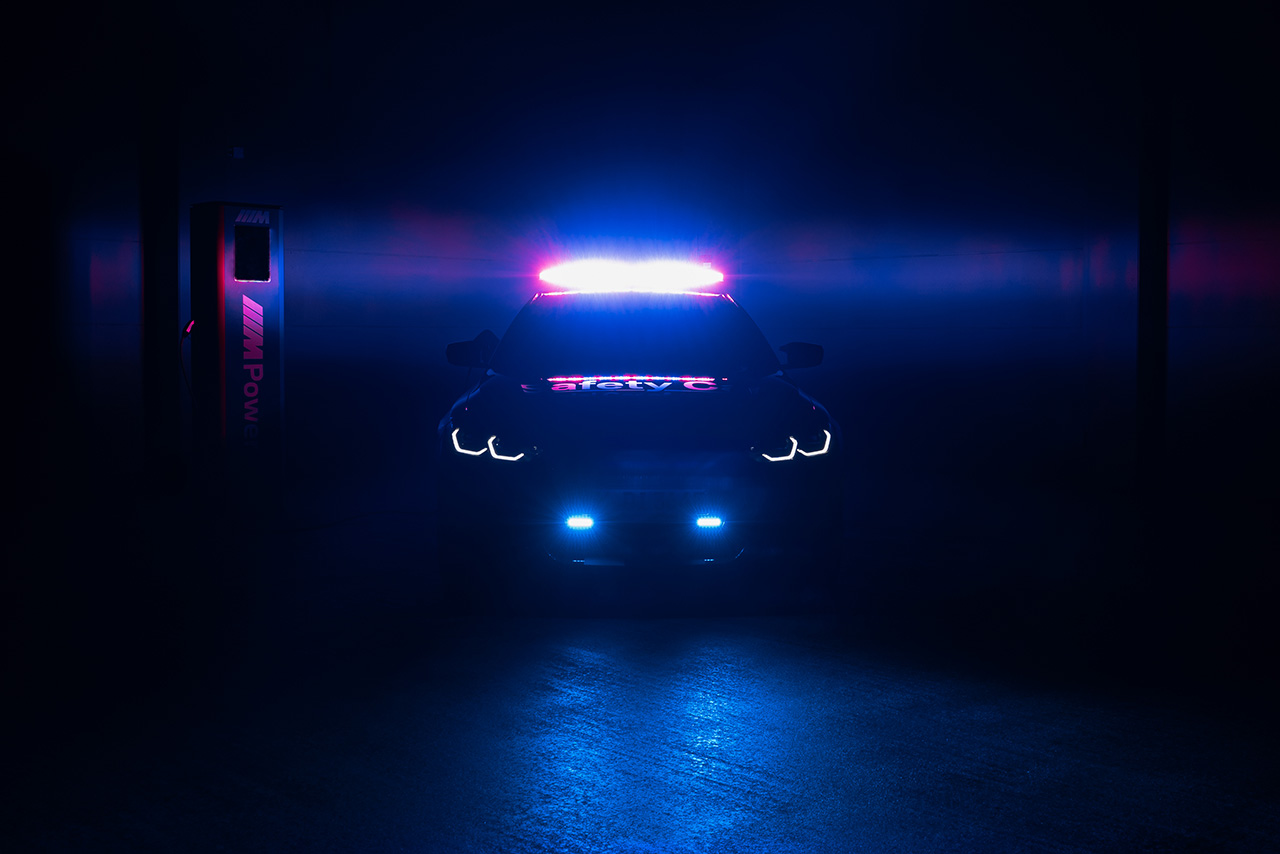 2021MotoE第5戦オーストリア大会からセーフティカーとしてデビューするBMW i4 M50