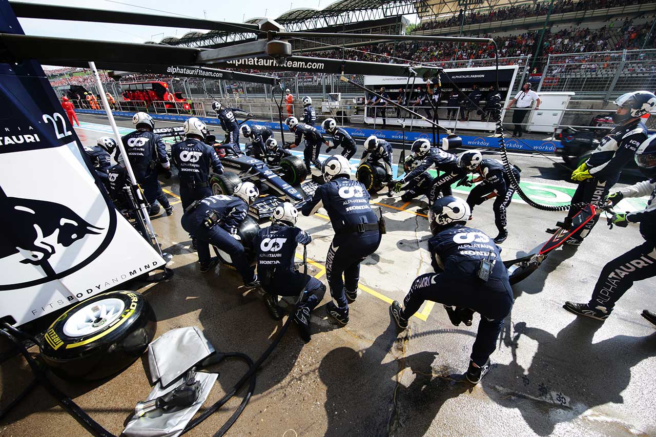 2021年F1第11戦ハンガリーGP　角田裕毅（アルファタウリ・ホンダ）