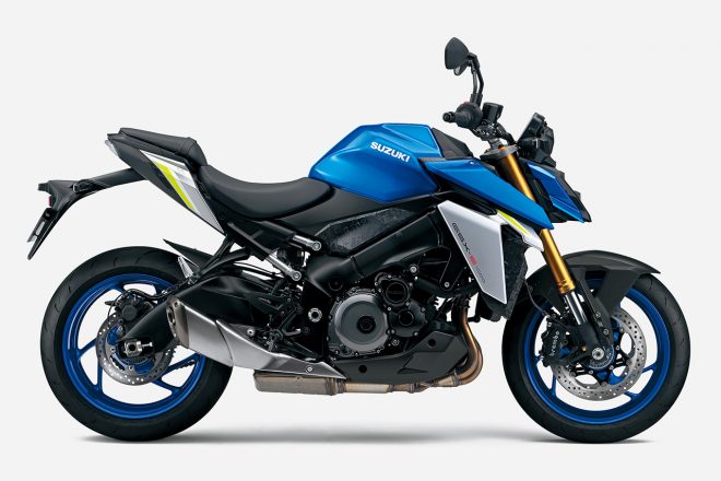 スズキGSX-S1000（トリトンブルーメタリック）