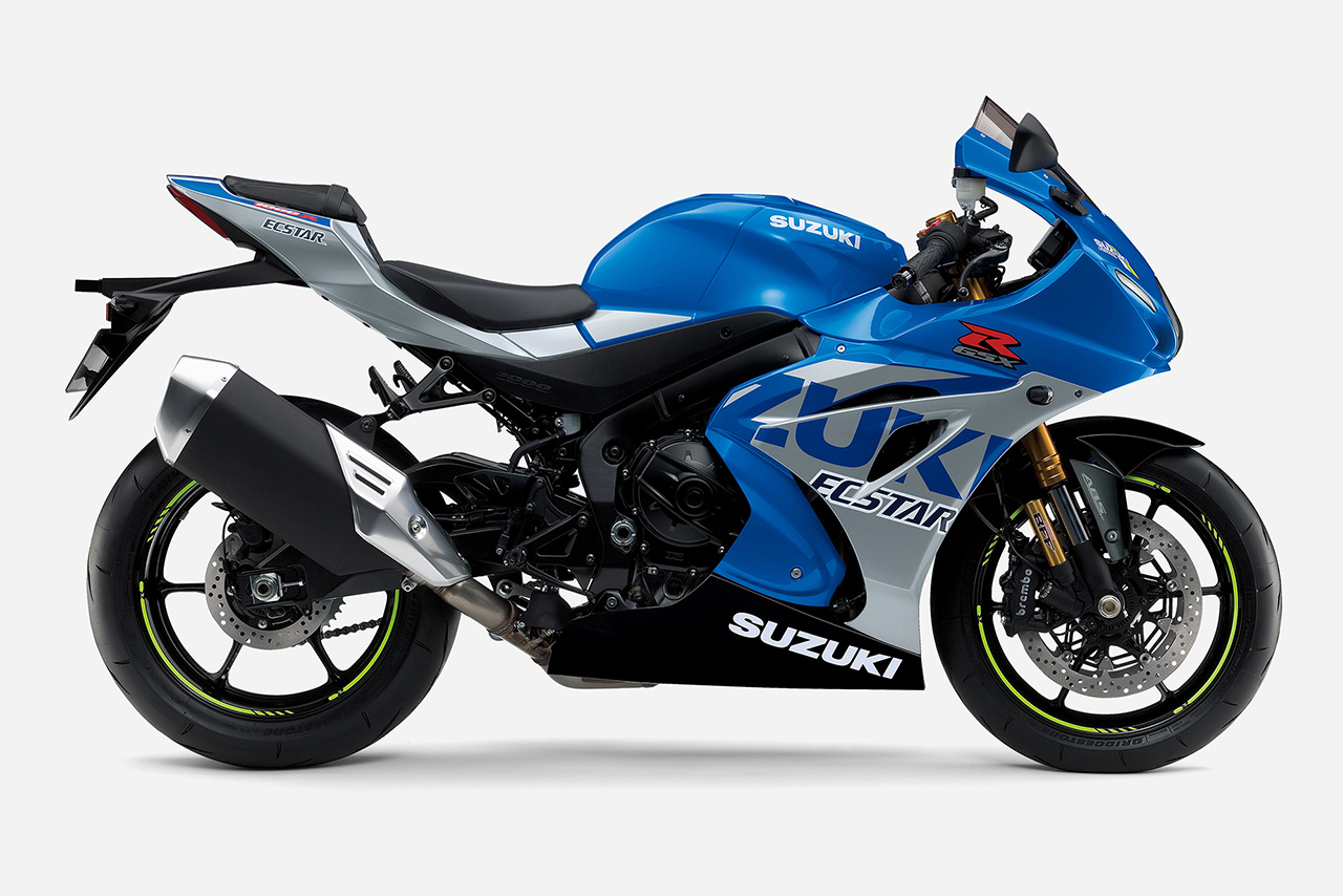 スズキGSX-R1000R ABS『青銀（トリトンブルーメタリック／ミスティックシルバーメタリック）』