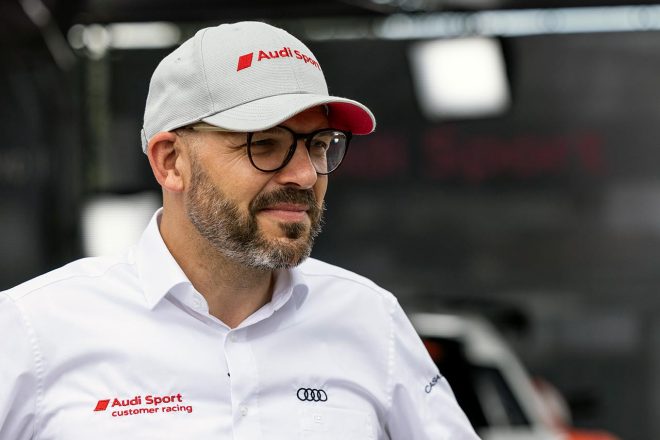 アウディでカスタマー・レーシングの責任者を務めるクリス・ラインケ