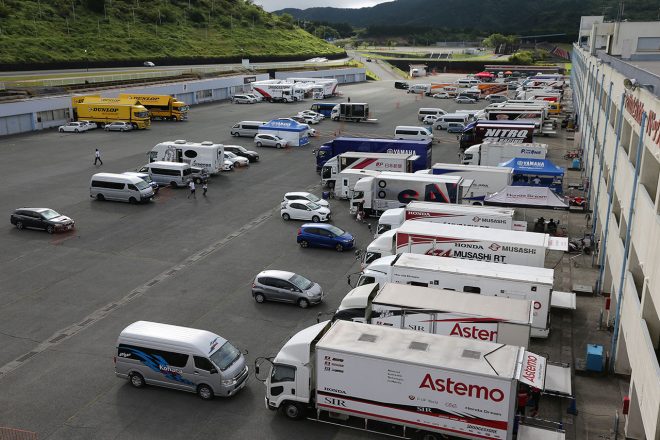 2021年全日本ロード オートポリス公開テスト1日目