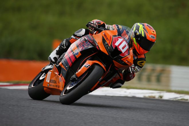 國峰啄磨（TOHO Racing）／2021年全日本ロード オートポリス公開テスト1日目