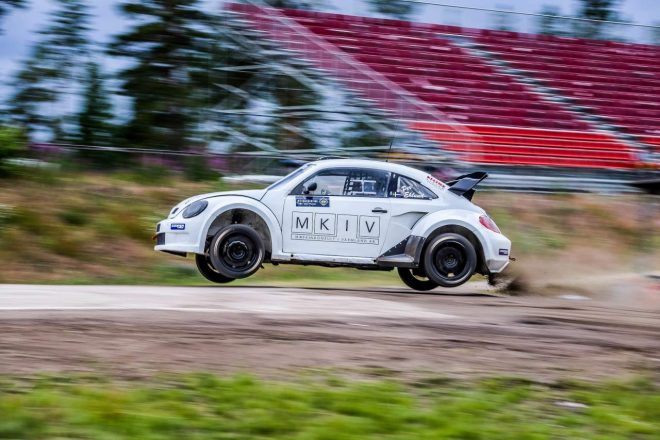 今回の『Euro RX1』開幕戦でも、愛機『フォルクスワーゲン・ビートルRXスーパーカー』をドライブする