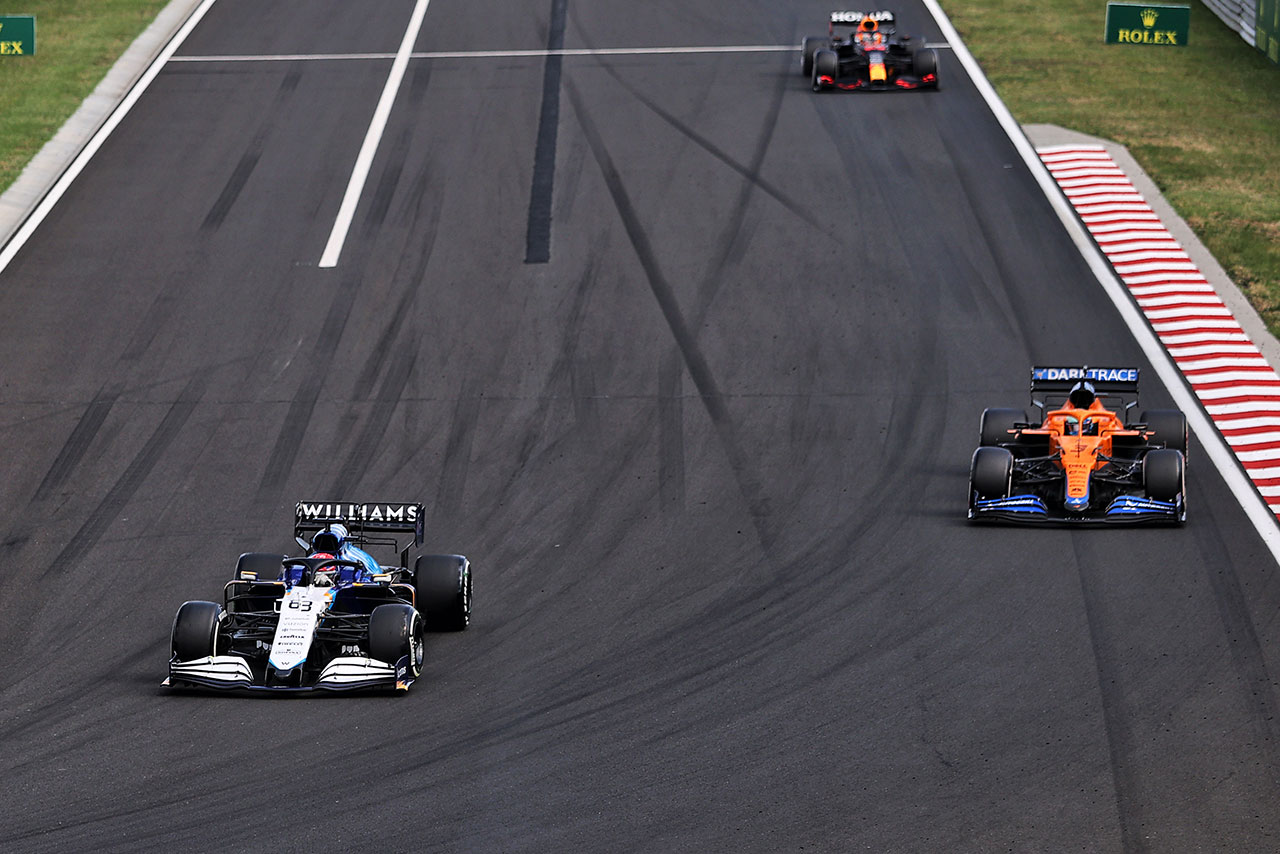 ジョージ・ラッセル（ウイリアムズ）＆ダニエル・リカルド（マクラーレン）