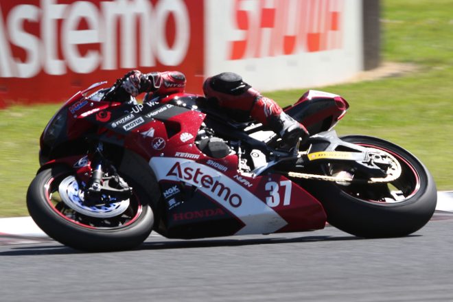 渡辺一馬（Astemo Honda Dream SI Racing）／2021年全日本ロード オートポリス公開テスト2日目