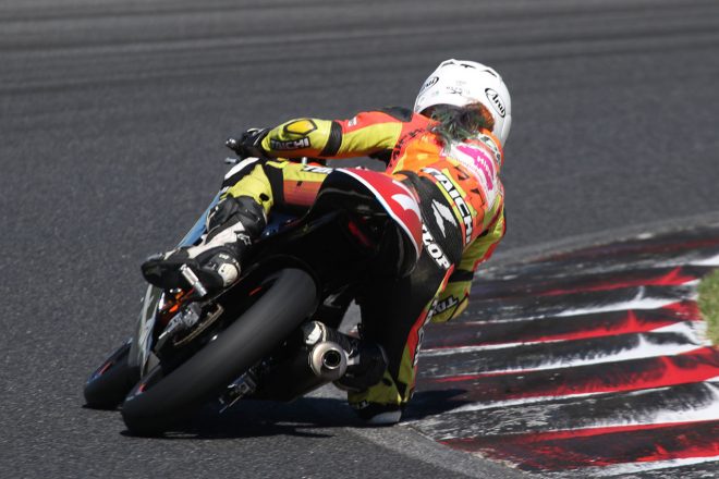 高杉奈緒子（TEAM NAOKO KTM）／2021年全日本ロード オートポリス公開テスト2日目