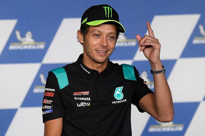 2021年限りでMotoGPから現役引退することを発表したバレンティーノ・ロッシ