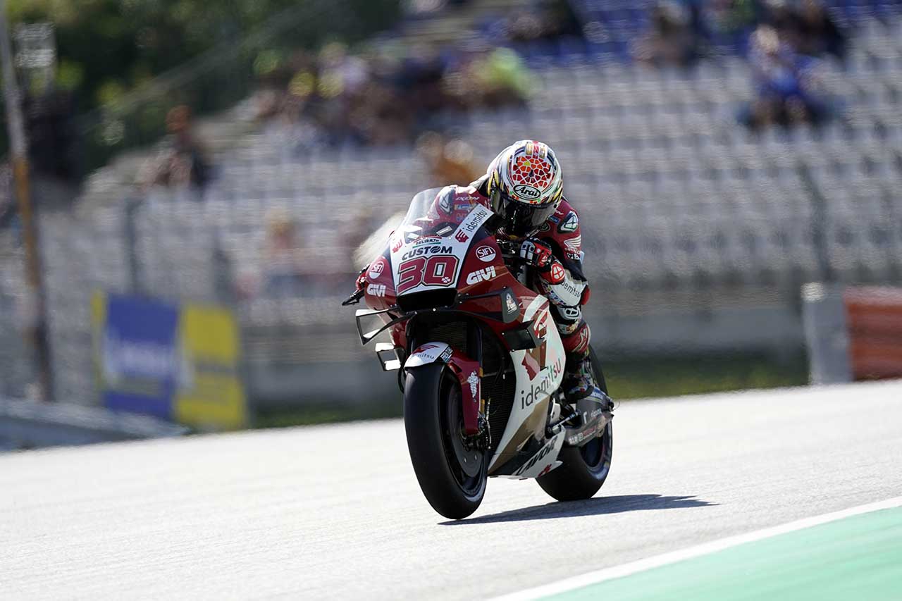 2021年MotoGP第10戦スティリアGP　中上貴晶（LCRホンダ・イデミツ）