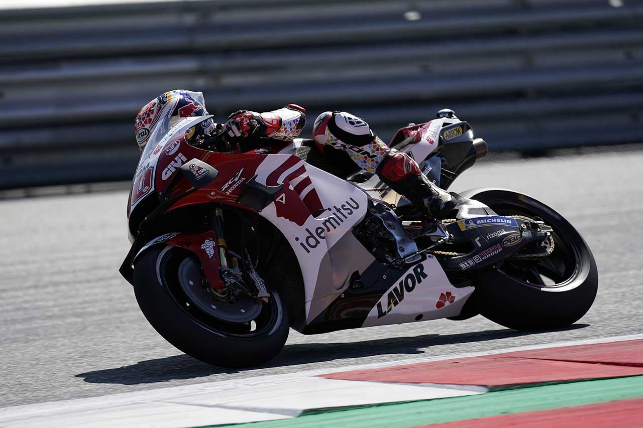 2021年MotoGP第10戦スティリアGP　中上貴晶（LCRホンダ・イデミツ）