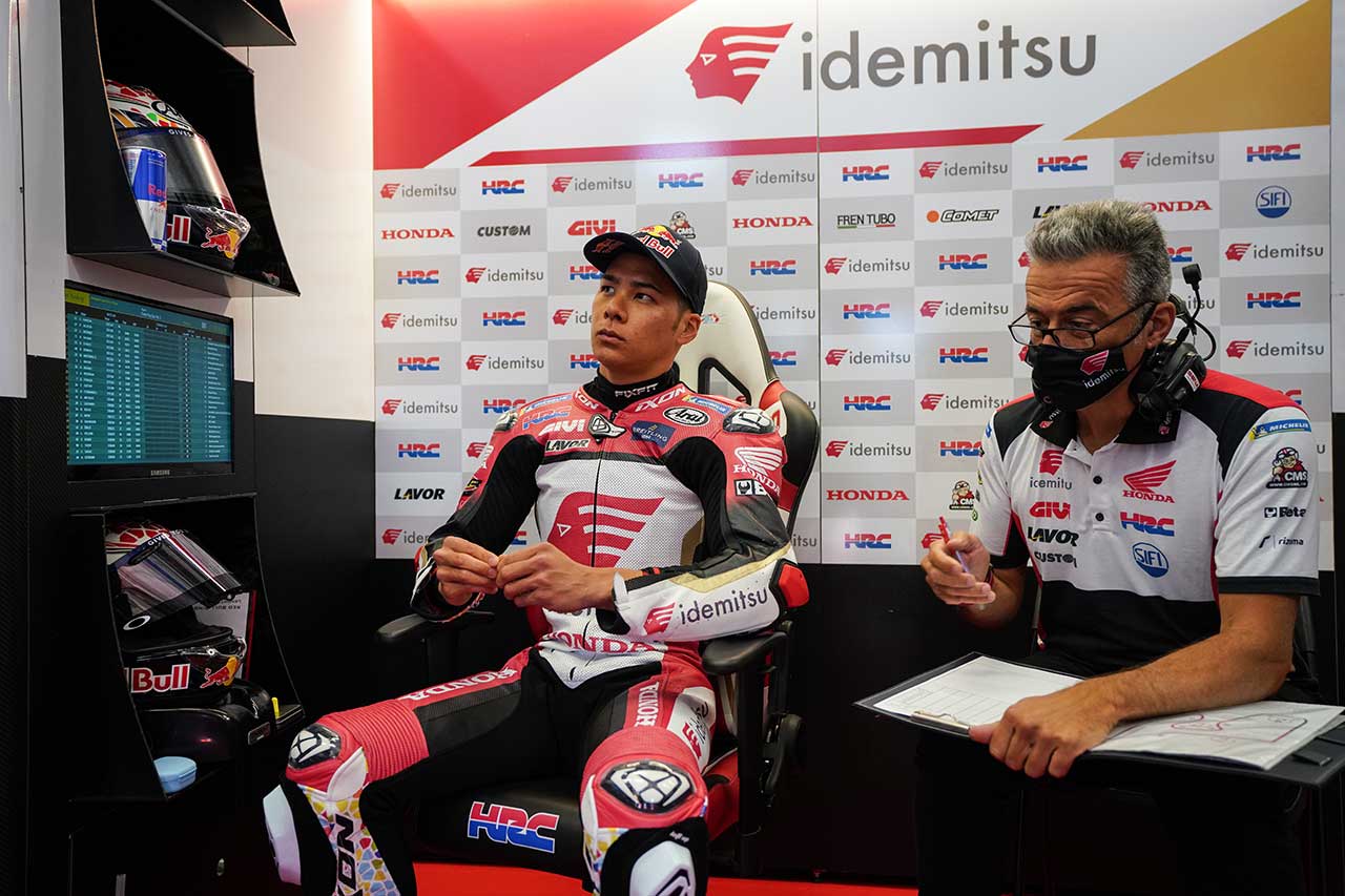 2021年MotoGP第10戦スティリアGP　中上貴晶（LCRホンダ・イデミツ）