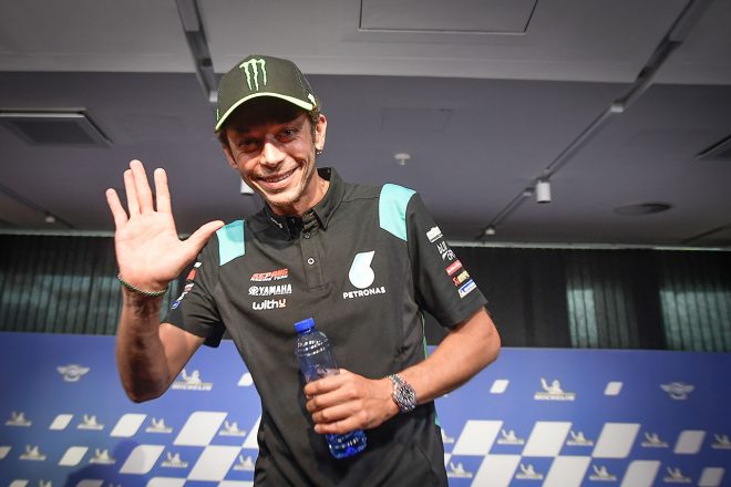 2021年限りでMotoGPから現役引退することを発表したバレンティーノ・ロッシ