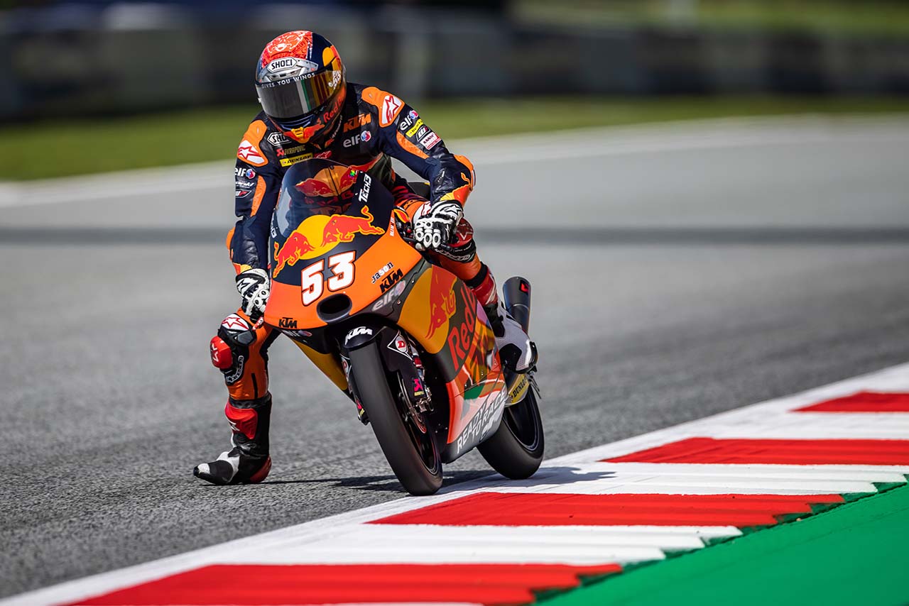 2021年MotoGP第10戦スティリアGP Moto3クラス：デニス・オンジュ（Red Bull KTM Tech 3）