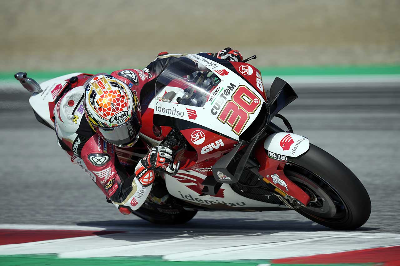 2021年MotoGP第10戦スティリアGP　中上貴晶（LCRホンダ・イデミツ）