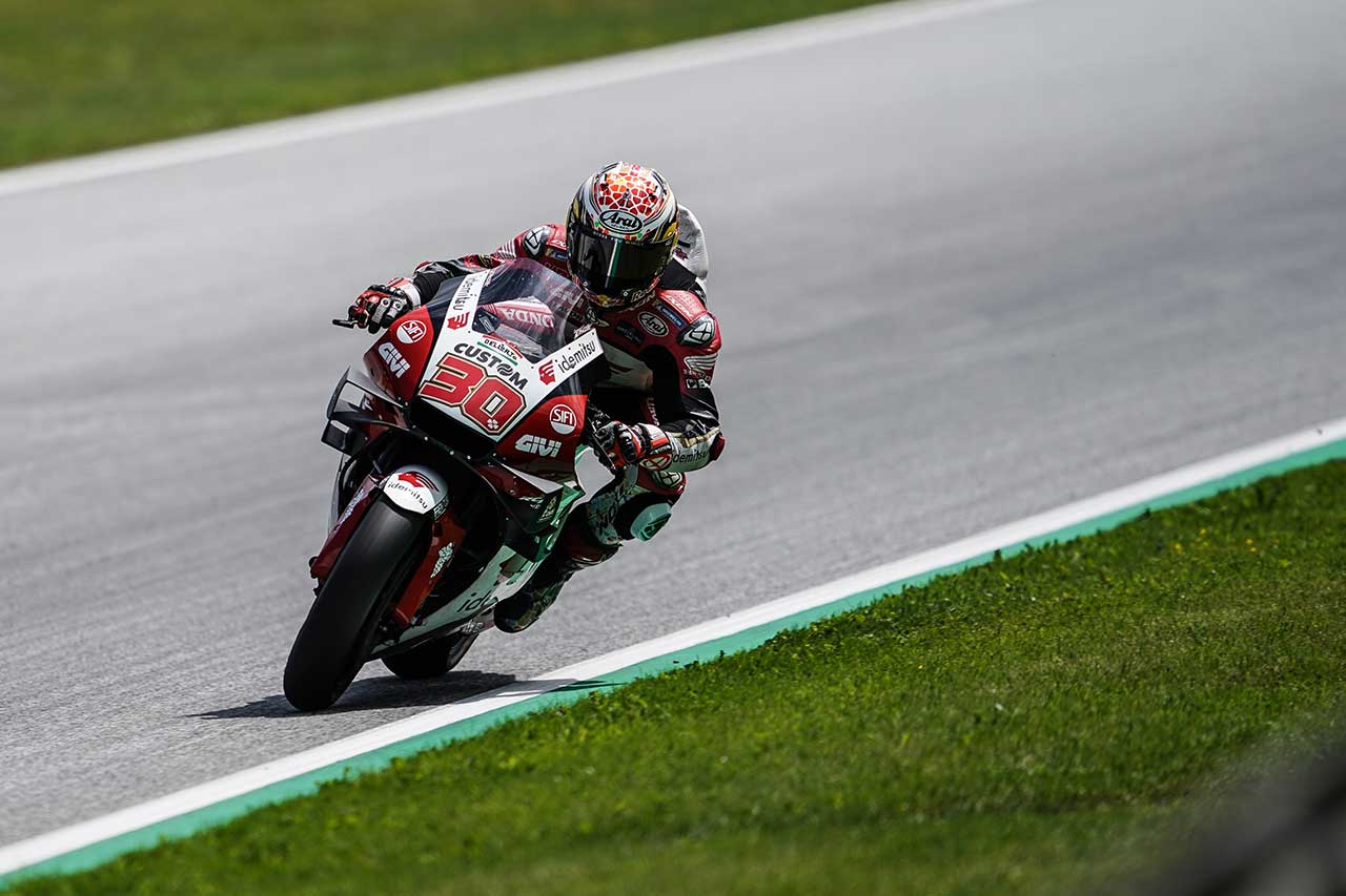 2021年MotoGP第10戦スティリアGP　中上貴晶（LCRホンダ・イデミツ）