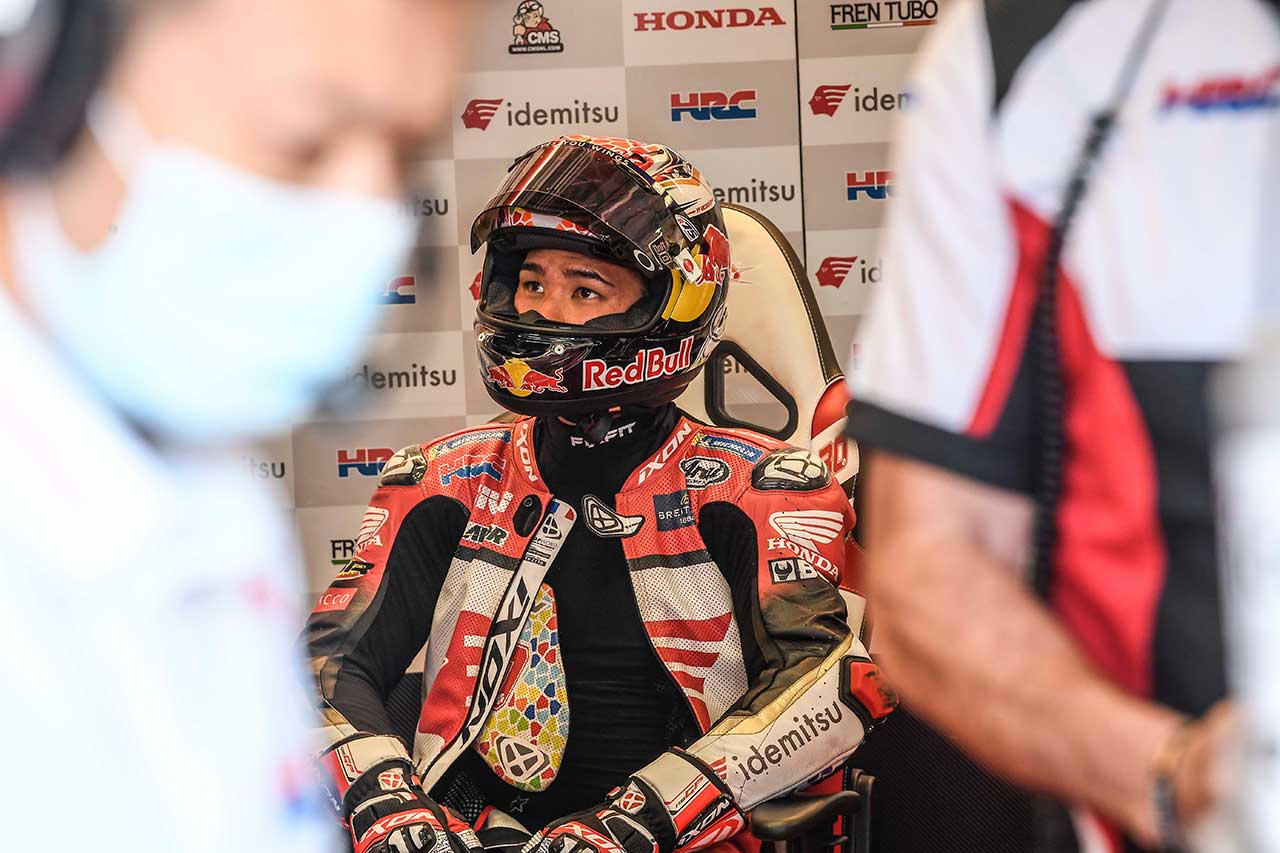 2021年MotoGP第10戦スティリアGP　中上貴晶（LCRホンダ・イデミツ）