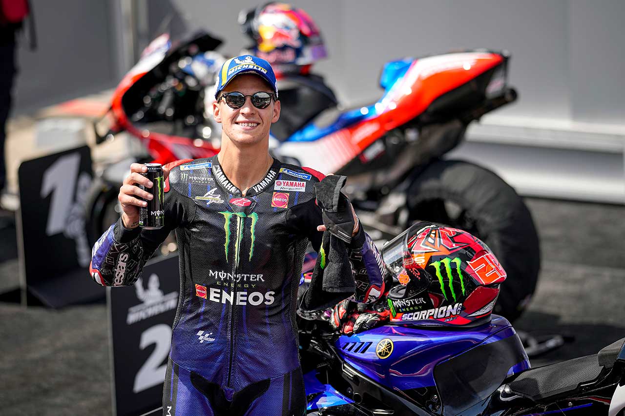 2021年MotoGP第10戦スティリアGP　ファビオ・クアルタラロ（モンスターエナジー・ヤマハMotoGP）