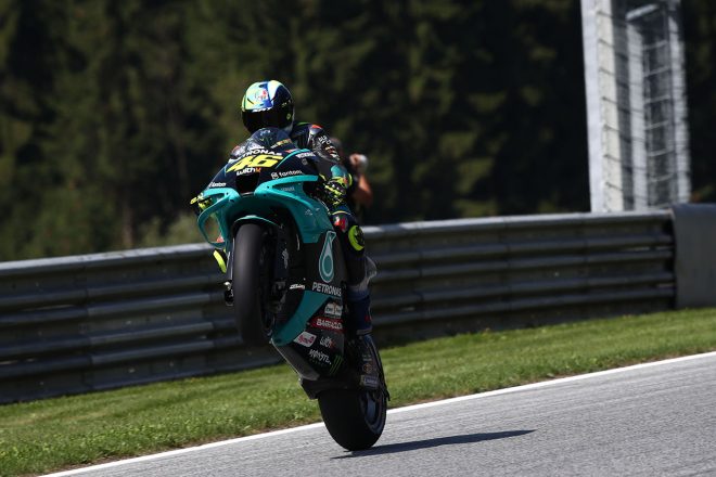 2021年MotoGP第10戦スティリアGP：バレンティーノ・ロッシ（ペトロナス・ヤマハSRT）