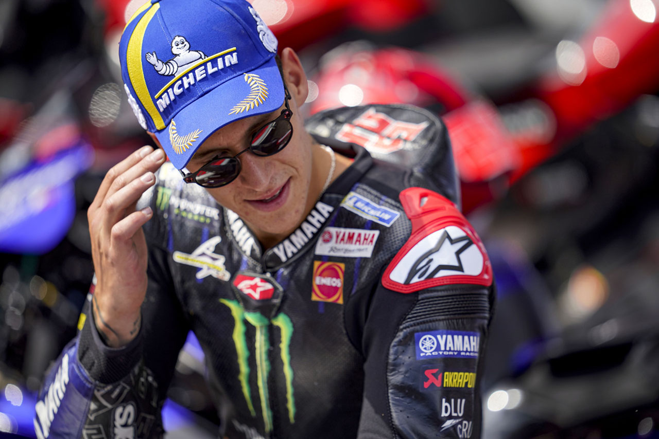 2021年MotoGP第10戦スティリアGP：ファビオ・クアルタラロ（モンスターエナジー・ヤマハMotoGP）