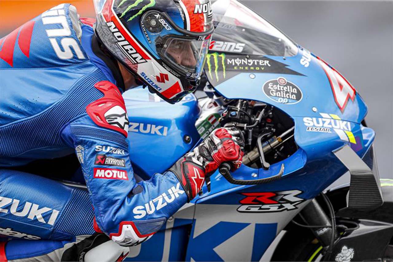 2021年MotoGP第10戦スティリアGP：アレックス・リンス（チーム・スズキ・エクスター）