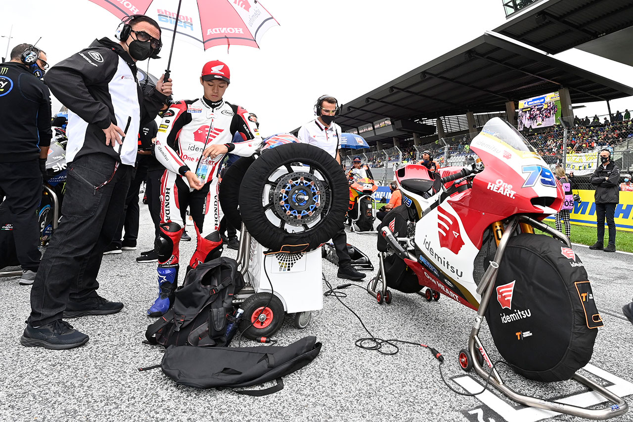 Moto2：小椋藍（IDEMITSU Honda Team Asia）／2021MotoGP第10戦スティリアGP 決勝