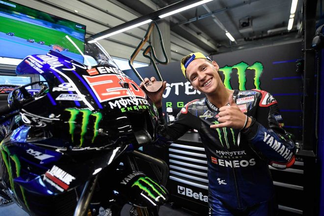 2021年MotoGP第10戦スティリアGP　ファビオ・クアルタラロ（モンスターエナジー・ヤマハMotoGP）