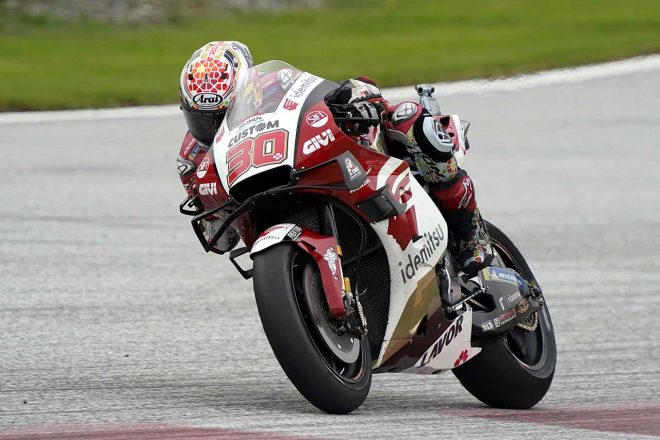 2021年MotoGP第10戦スティリアGP　中上貴晶（LCRホンダ・イデミツ）