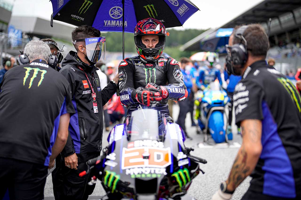 2021年MotoGP第10戦スティリアGP　ファビオ・クアルタラロ（モンスターエナジー・ヤマハMotoGP）