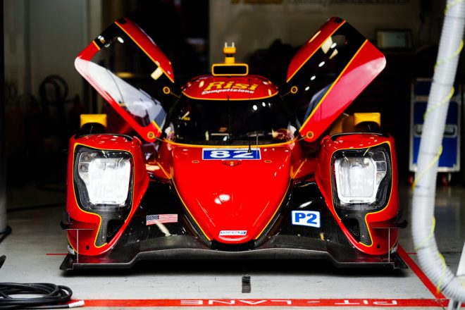 初めてLMP2クラスでル・マンに挑むリシ・コンペティツィオーネの82号車オレカ07・ギブソン