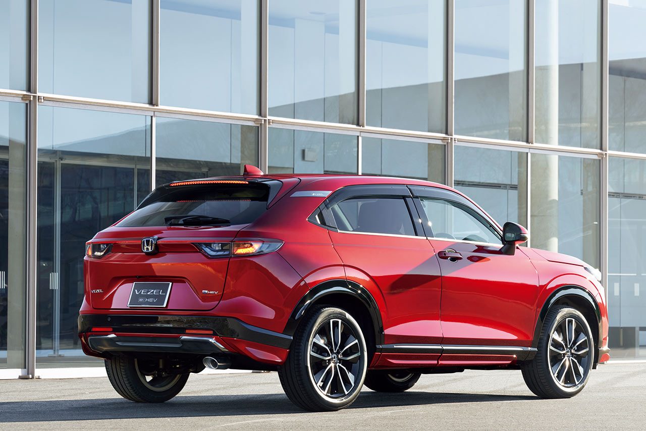 ホンダ新型ヴェゼル E Hev Z アーバンスタイルのリヤスタイル ホンダ ヴェゼル 最新ハイブリッドを搭載した便利と快適が揃った 万能suv 市販車購入ガイド の画像 写真 13 Autosport Web