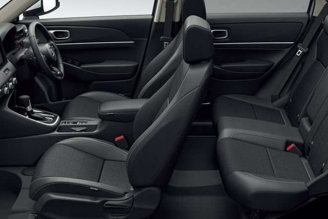 ホンダ新型ヴェゼル“e:HEV Z”のインテリア