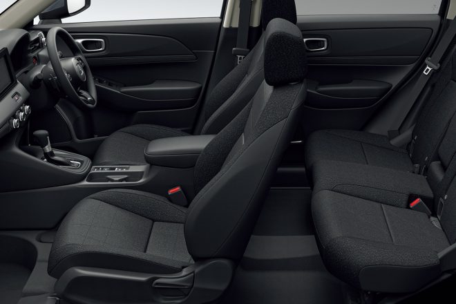 ホンダ新型ヴェゼル“e:HEV X”のインテリア