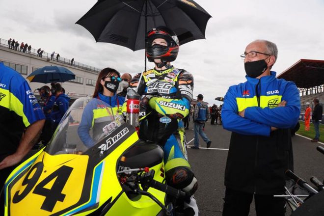 浦本修充（JEG Racing）／スペインスーパーバイク選手権（ESBK）