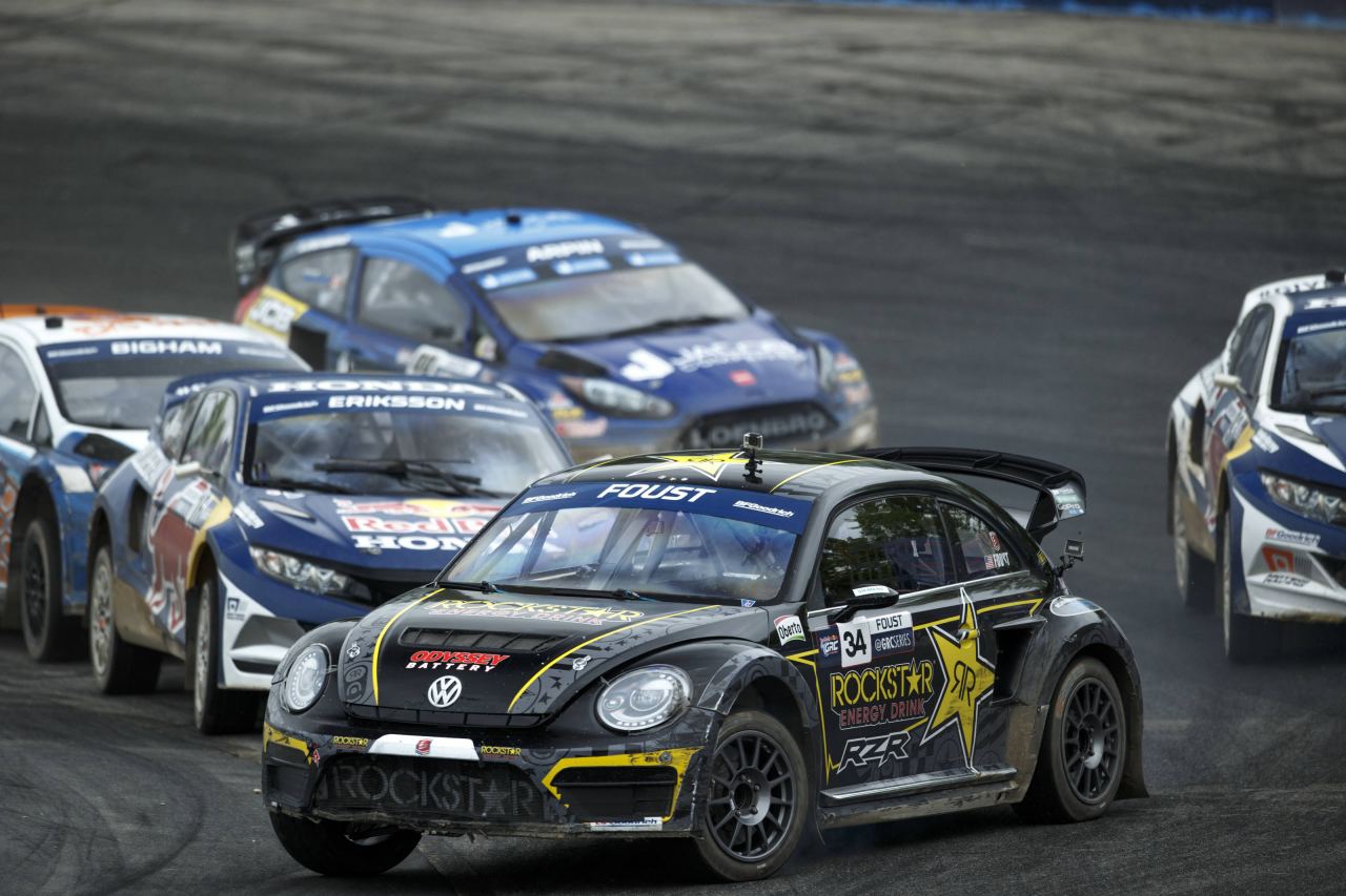 GRCではVolkswagen Andretti Rallycrossのエースとして、フォルクスワーゲン・ビートルRXスーパーカーをドライブした