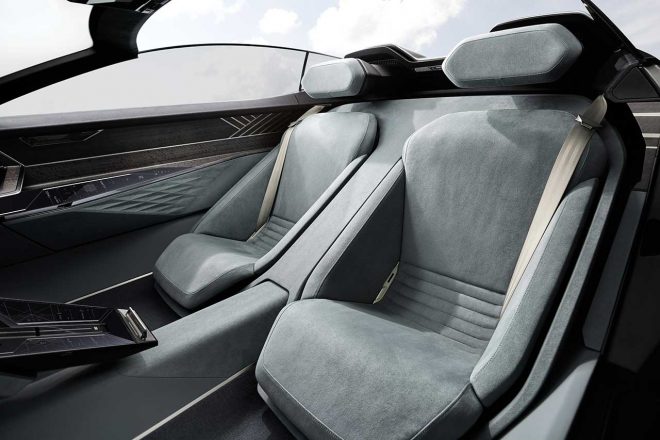 アウディ・スカイスフィアのインテリア