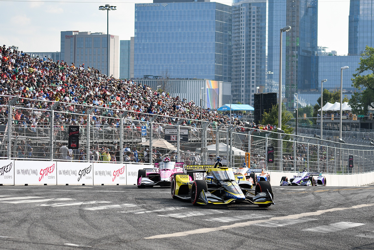 プラクティスから速さを見せたコルトン・ハータ（アンドレッティ・オートスポート）