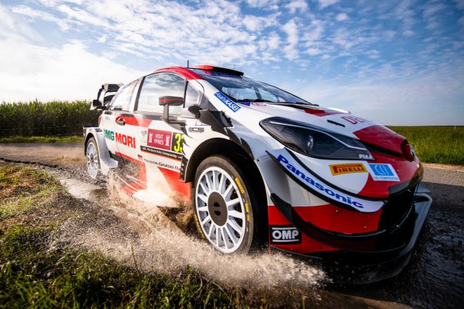 エルフィン・エバンス（トヨタ・ヤリスWRC）　2021年WRC第8戦ベルギー