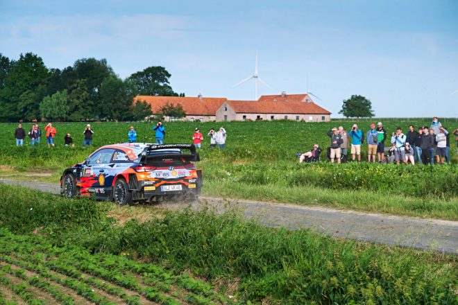 オット・タナク（ヒュンダイi20クーペWRC）　2021年WRC第8戦ベルギー