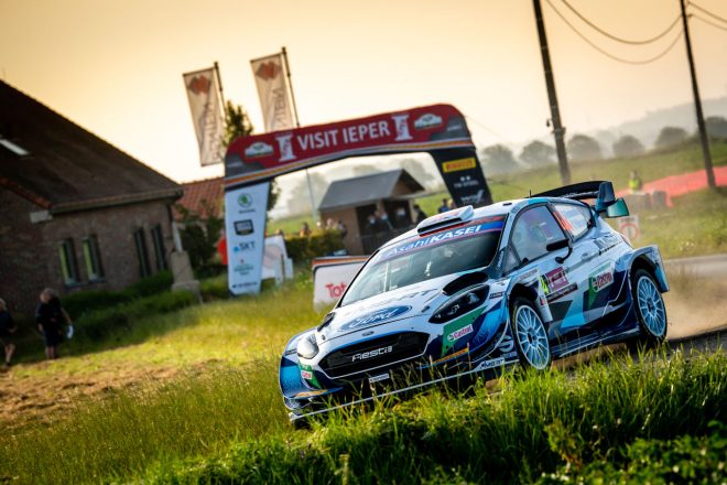 ガス・グリーンスミス（フォード・フィエスタWRC）　2021年WRC第8戦ベルギー
