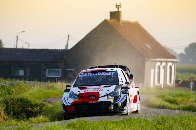 勝田貴元（トヨタ・ヤリスWRC）　2021年WRC第8戦ベルギー