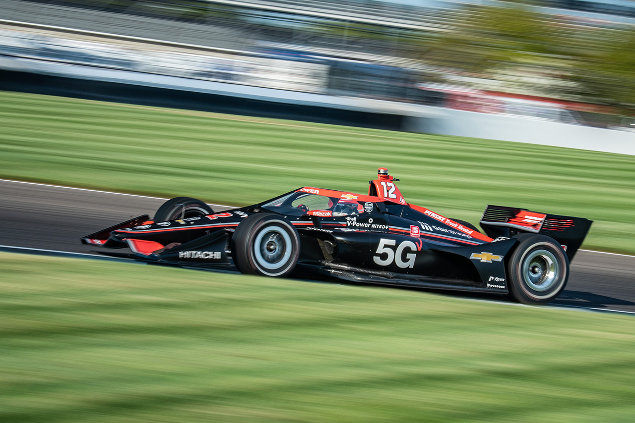 今季初勝利を挙げたウィル・パワー（チーム・ペンスキー）