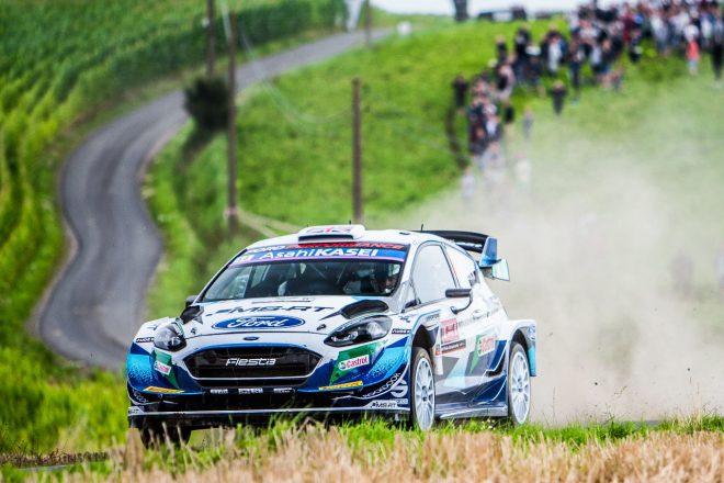 2021年WRC第8戦ベルギー　ガス・グリーンスミス（フォード・フィエスタWRC）